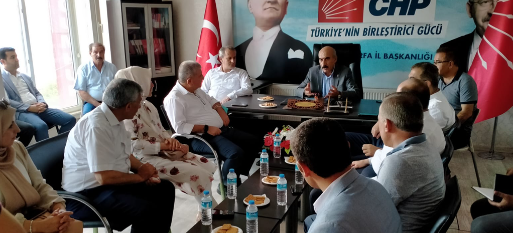 Gelecek Partisi Genel Başkan Yardımcıları CHP Şanlıurfa İl Başkanlığını Ziyaret Etti