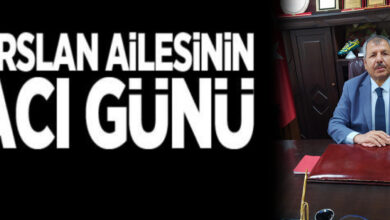 Başkan Arslan'ın acı günü