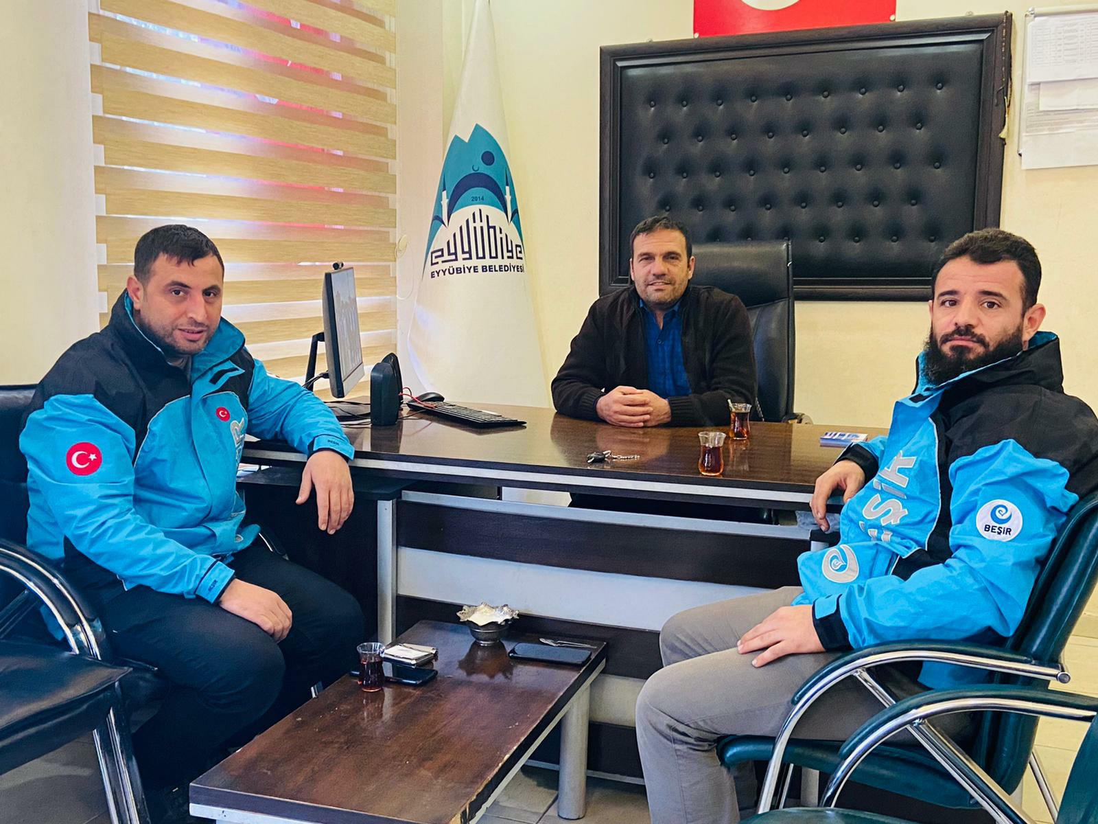 Beşir Derneği Eyyübiye Temsilciliğinden Mahalle Muhtarlarına Ziyaret