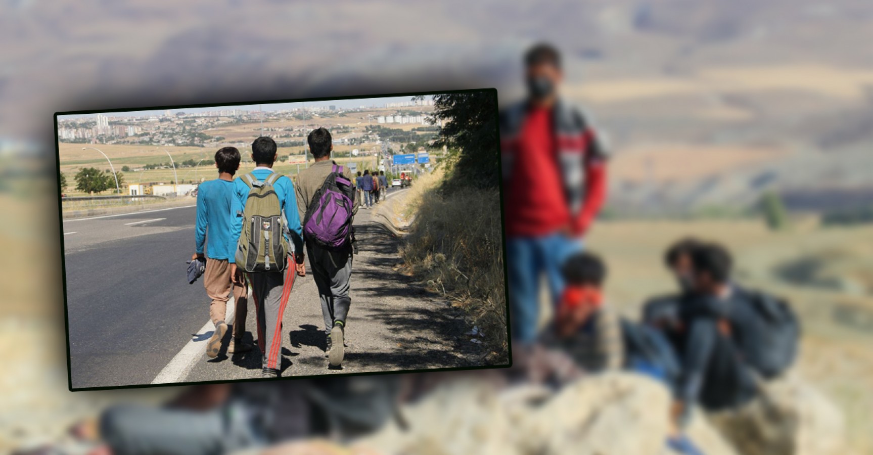 Göç yollarına düşen Afganlar Urfa'ya akın ediyor