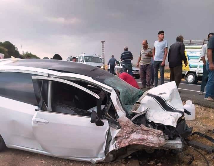 Şanlıurfa'da kaza: 1 ölü 2 yaralı