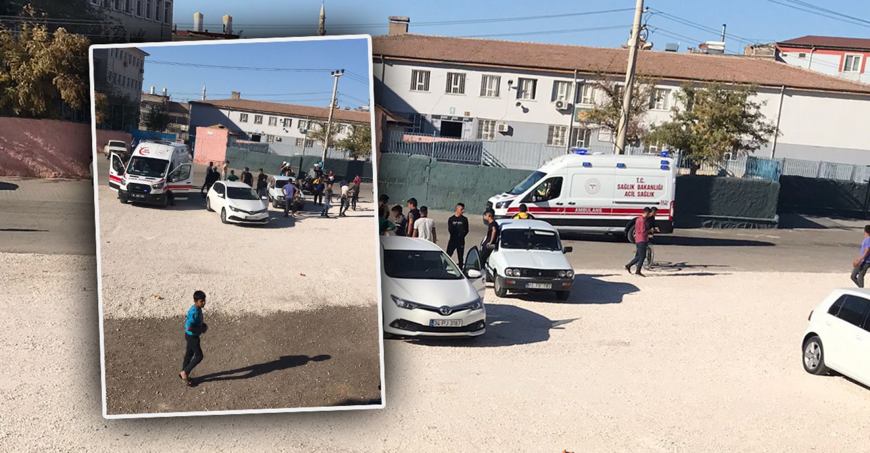Urfa'da torbacı polisi vurdu