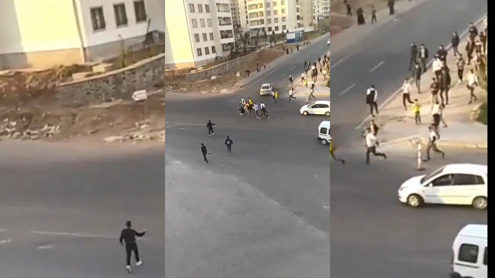 Urfa'da liseli öğrencilerin tekme tokat kemerli kavgası