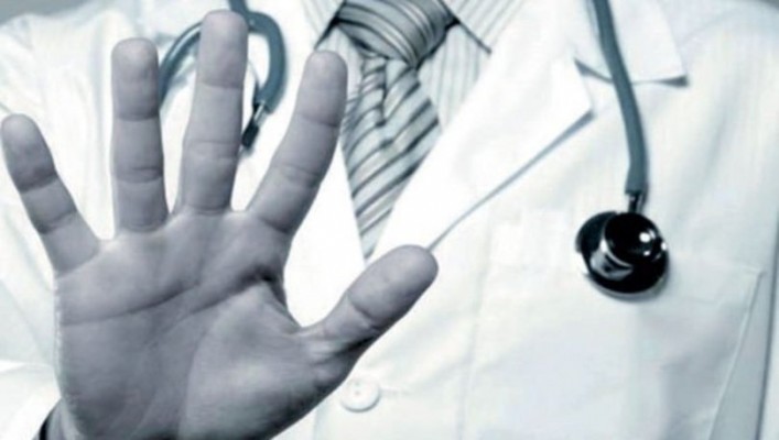 Urfa'da sağlık çalışanlarına alenen tehdit