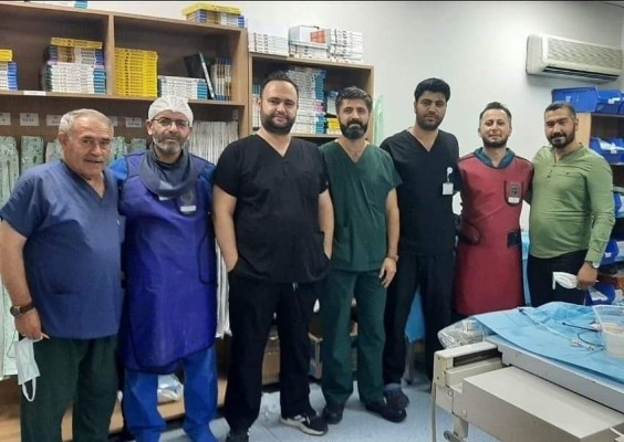 Urfa'da kalp deliği ameliyatsız kapatıldı