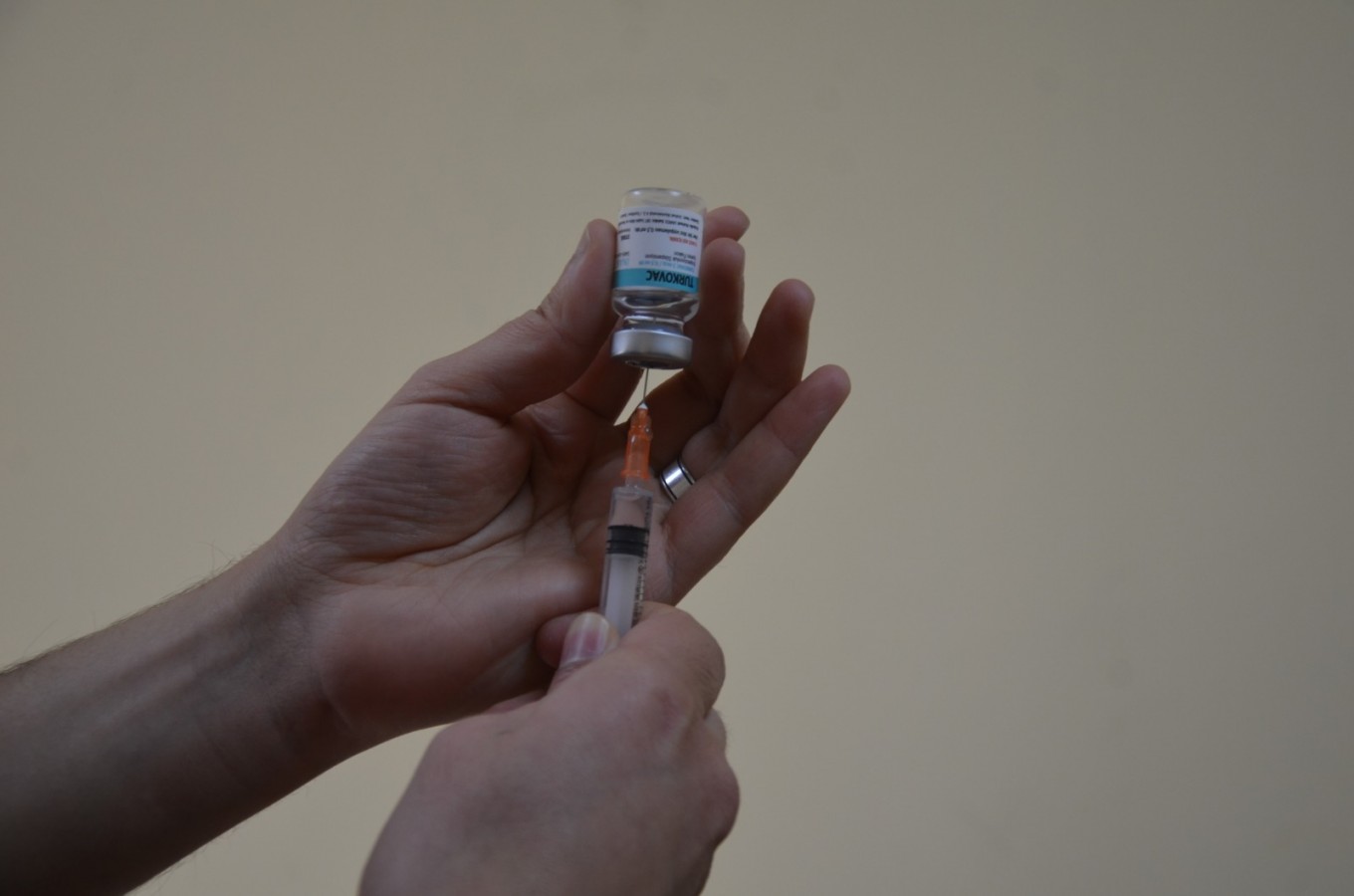 ''Turkovac'' aşısı Şanlıurfa'da uygulanmaya başlandı