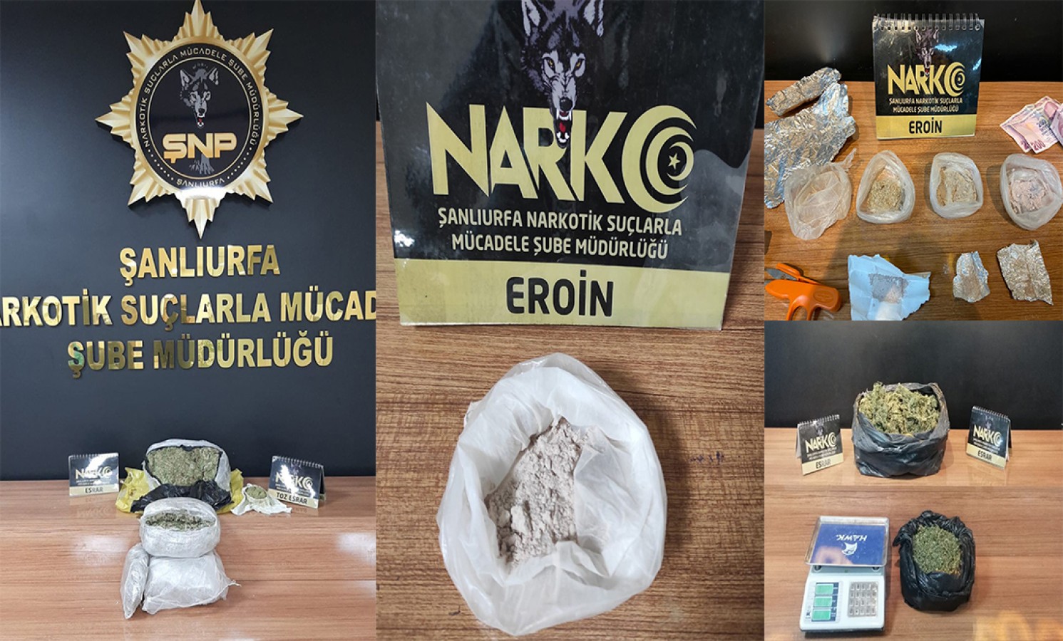Urfa'da flaş uyuşturucu operasyonu: 33 gözaltı