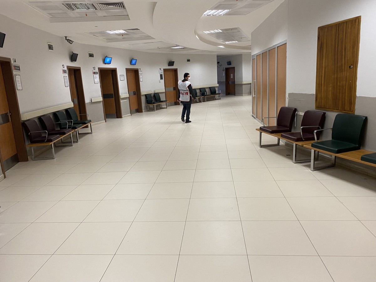 Urfa'da sağlık çalışanları iş bıraktı