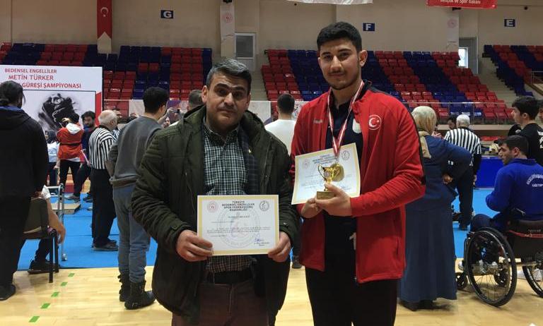 Urfalı Sporcu Türkiye Şampiyonu Oldu