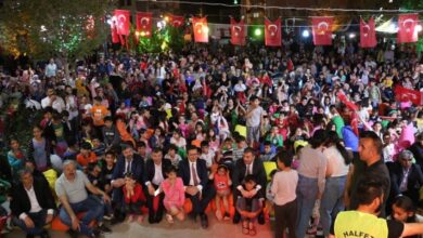 Halfeti'de Ramazan Sokağı ilgi odağı oldu