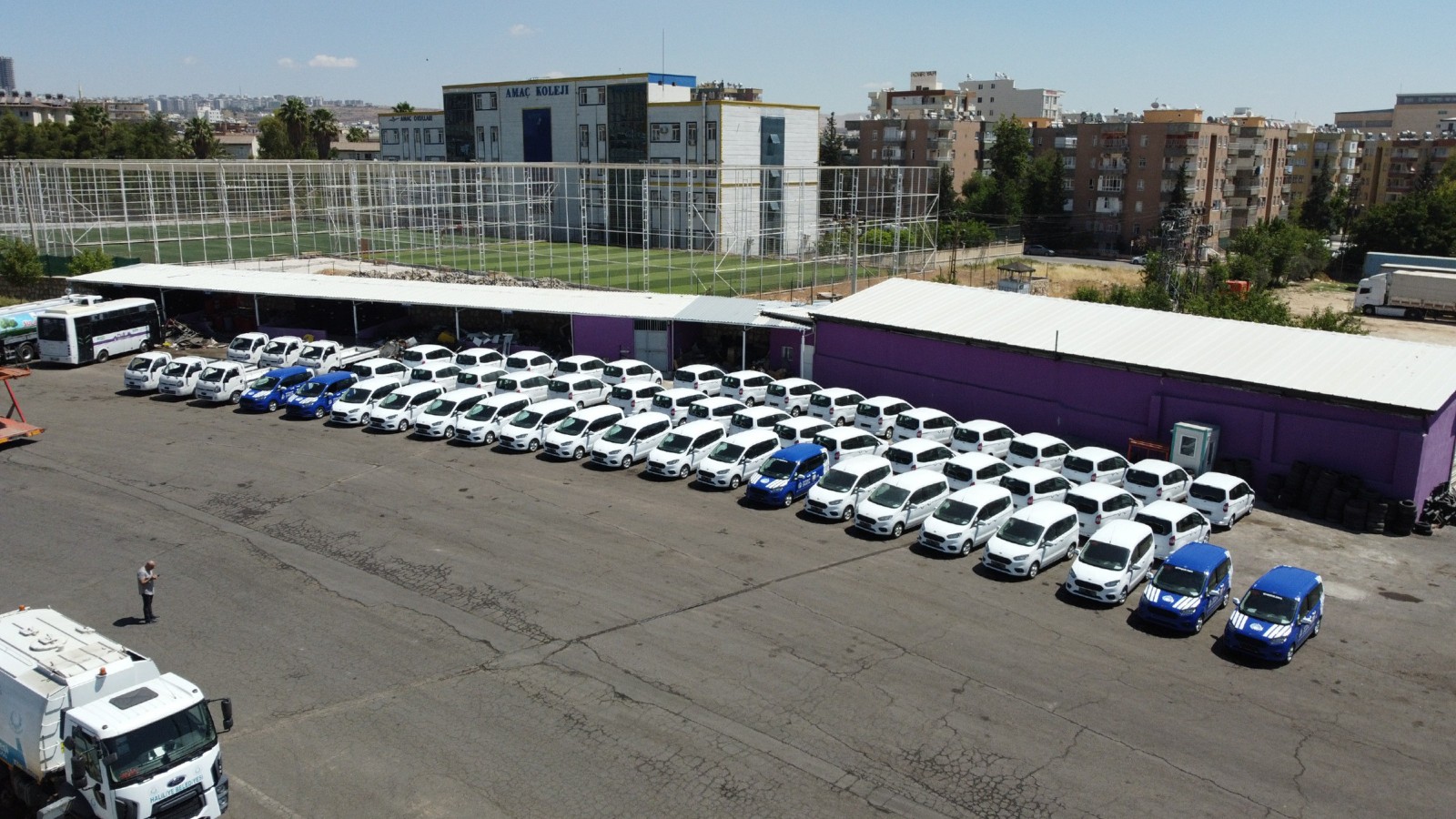 Büyükşehir Belediyesi sıfır maliyetle 160 araç yenilendi