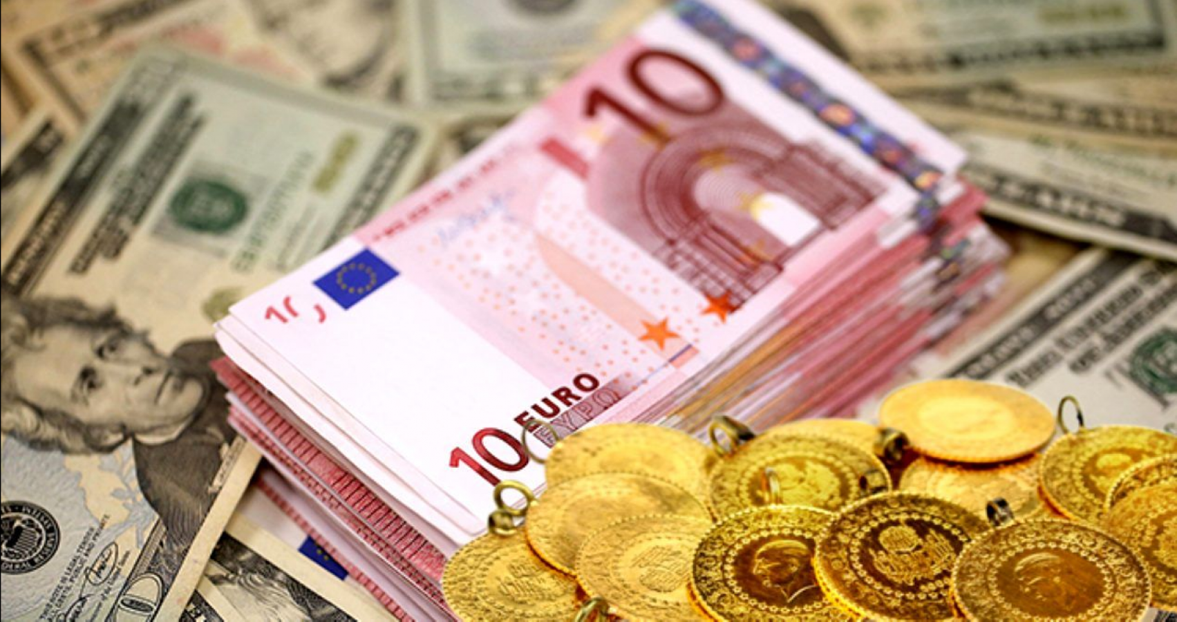 Dolar euro ve gram altında rekor