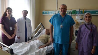 Urfa'da başarılı operasyon! Yapay damar ile hayata tutundu
