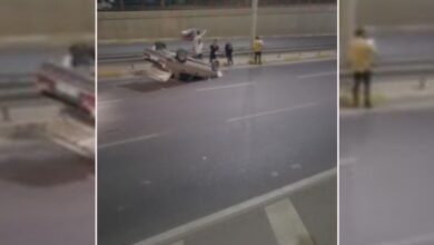 Urfa'da araç takla attı!