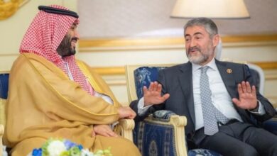 Bakan Nebati, Suudi Arabistan Veliaht Prensi Selman ile görüştü