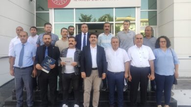 Urfa'da eğitim sendikaları çalışanların sorunları ve çözümü için bir araya geldi
