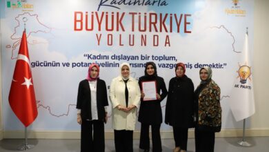 AK Parti Harran Kadın Kolları Başkanlığında nöbet değişimi