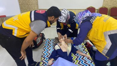 Urfa'da sağlık çalışanlarına ÇİLYAD eğitimi