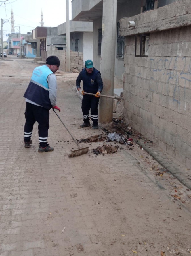 Viranşehir'de yağış hazırlıkları tamamlandı