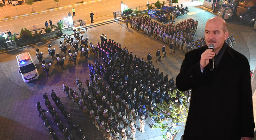Bakan Soylu Şanlıurfa'dan operasyon startını verdi