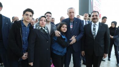 Başkan Canpolat, kültür merkezinde Cumhurbaşkanı Erdoğan'ı karşıladı