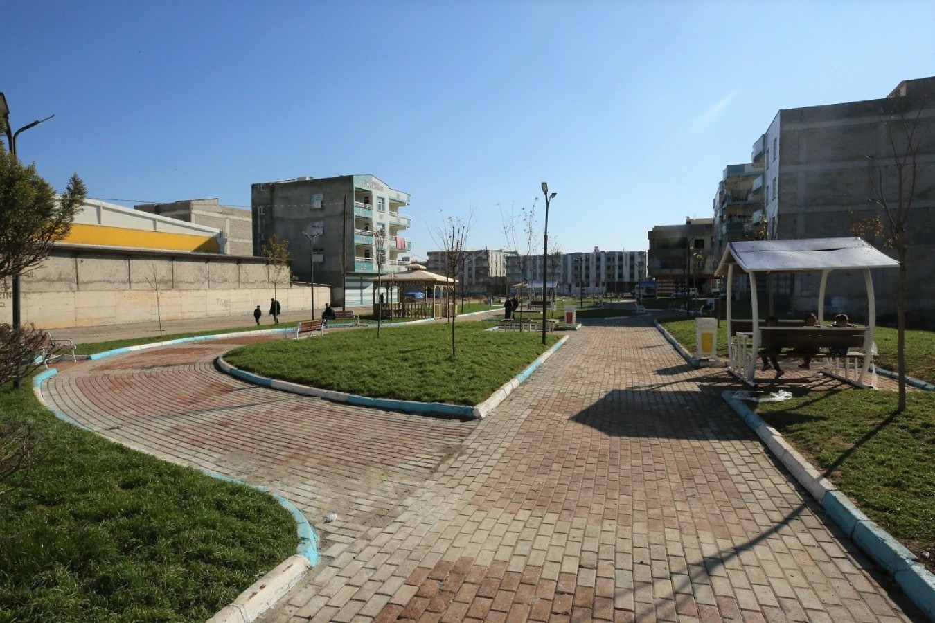 Eyyübiye'de yapımı tamamlanan park hizmete sunuldu