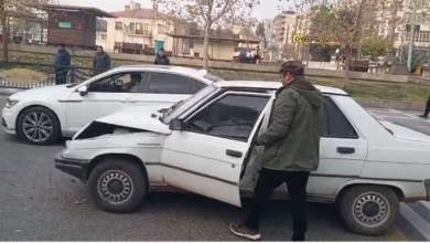 Urfa'da dikkatsizlik trafik ışıklarında kazaya neden oldu