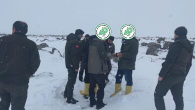 Urfa'da usulsüz avlanan 2 kişiye idari işlem