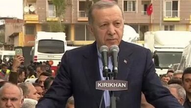 Cumhurbaşkanı Erdoğan Hatay'da helallik istedi