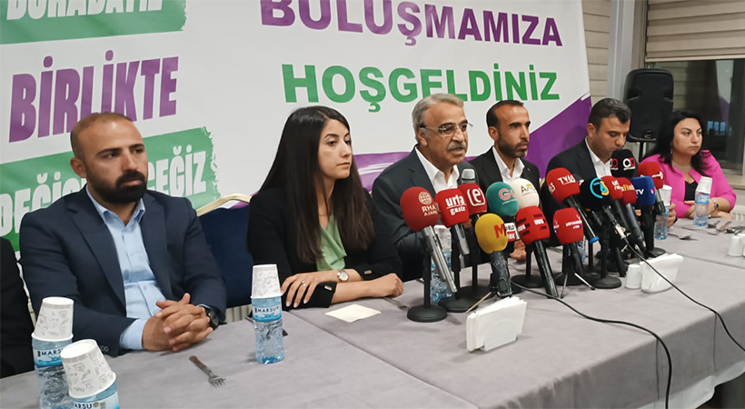 HDP'li Sancar Yeşil Sol Parti'nin Urfa'daki vekil sayısı hedefini açıkladı