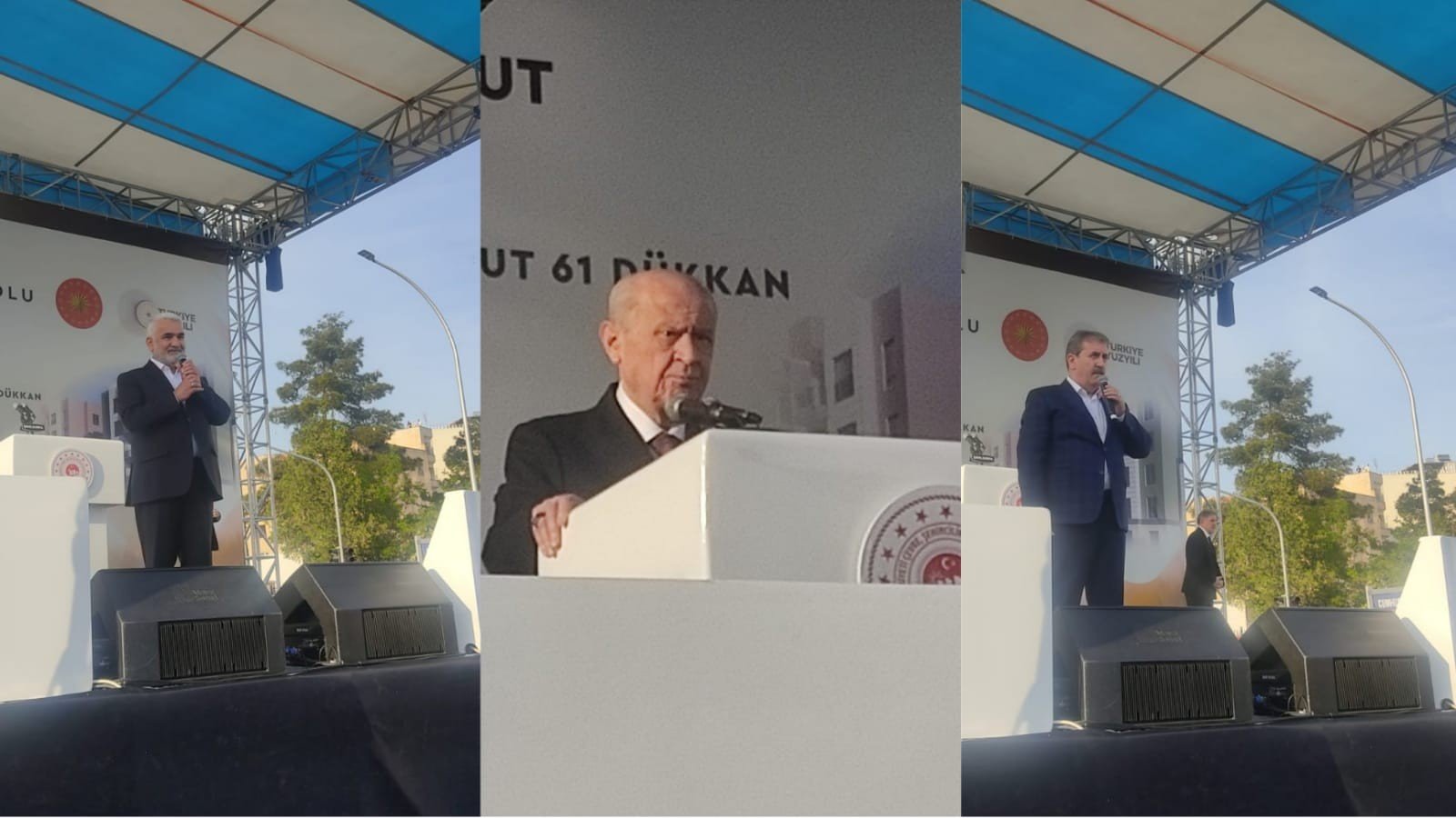 Erdoğan öncesi liderler konuştu