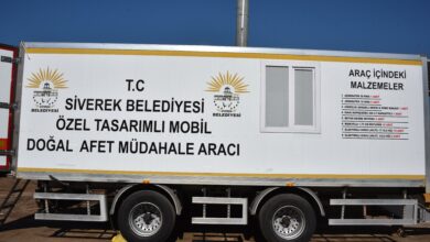 Siverek Belediyesi Türkiye'de ilk doğal afet müdahale aracını filosuna kattı