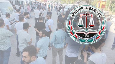 Urfa Barosu DEDAŞ işçilerinin eylemine destek açıklaması yaptı