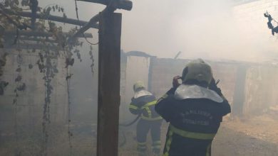 Eyyübiye'de mesken yangını korkuttu