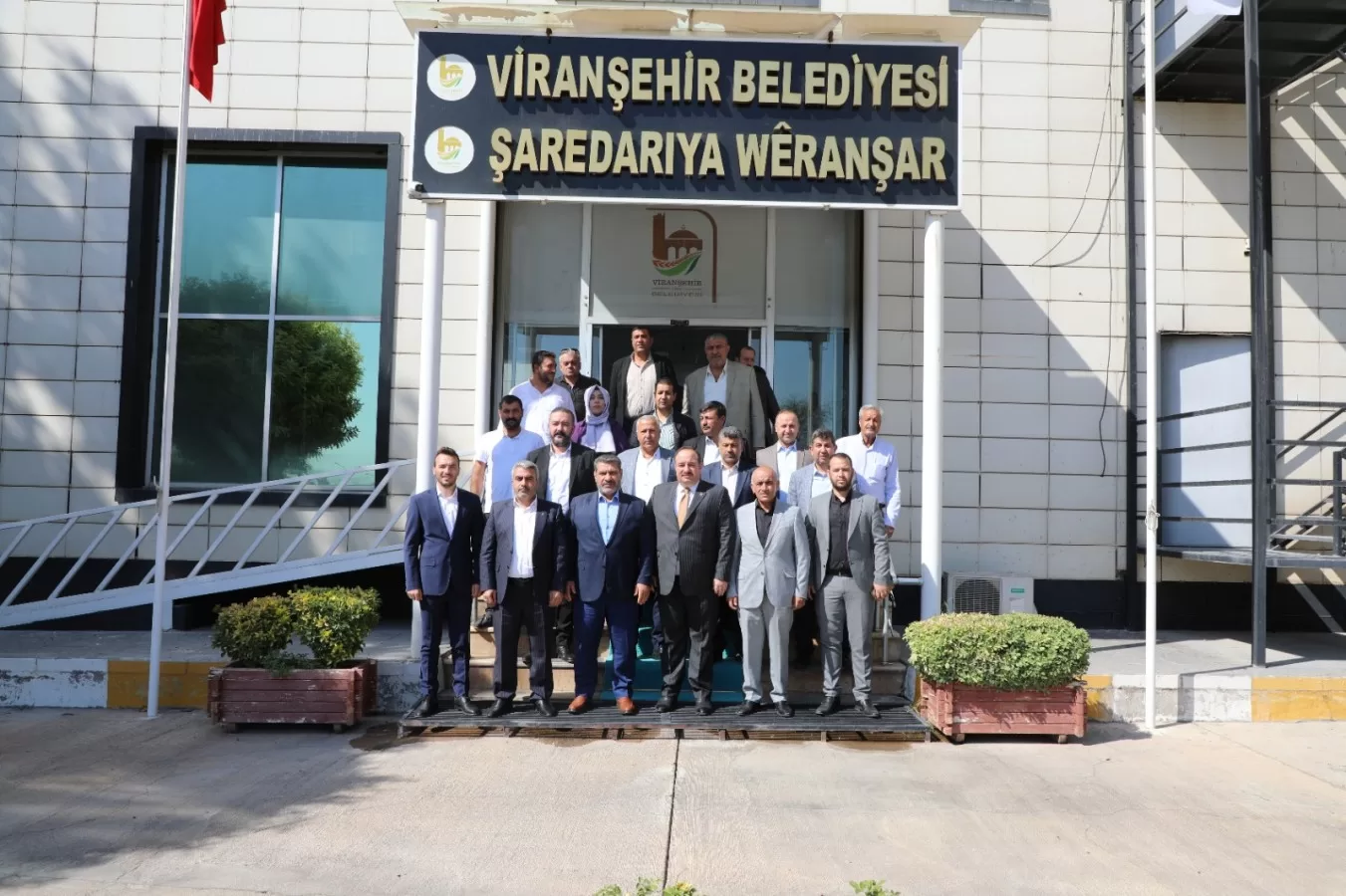 Başkan Delioğlu'ndan Viranşehir Belediyesine ziyaret