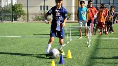 Seyrantepe'de çocuklar zamanını sporla değerlendiriyor