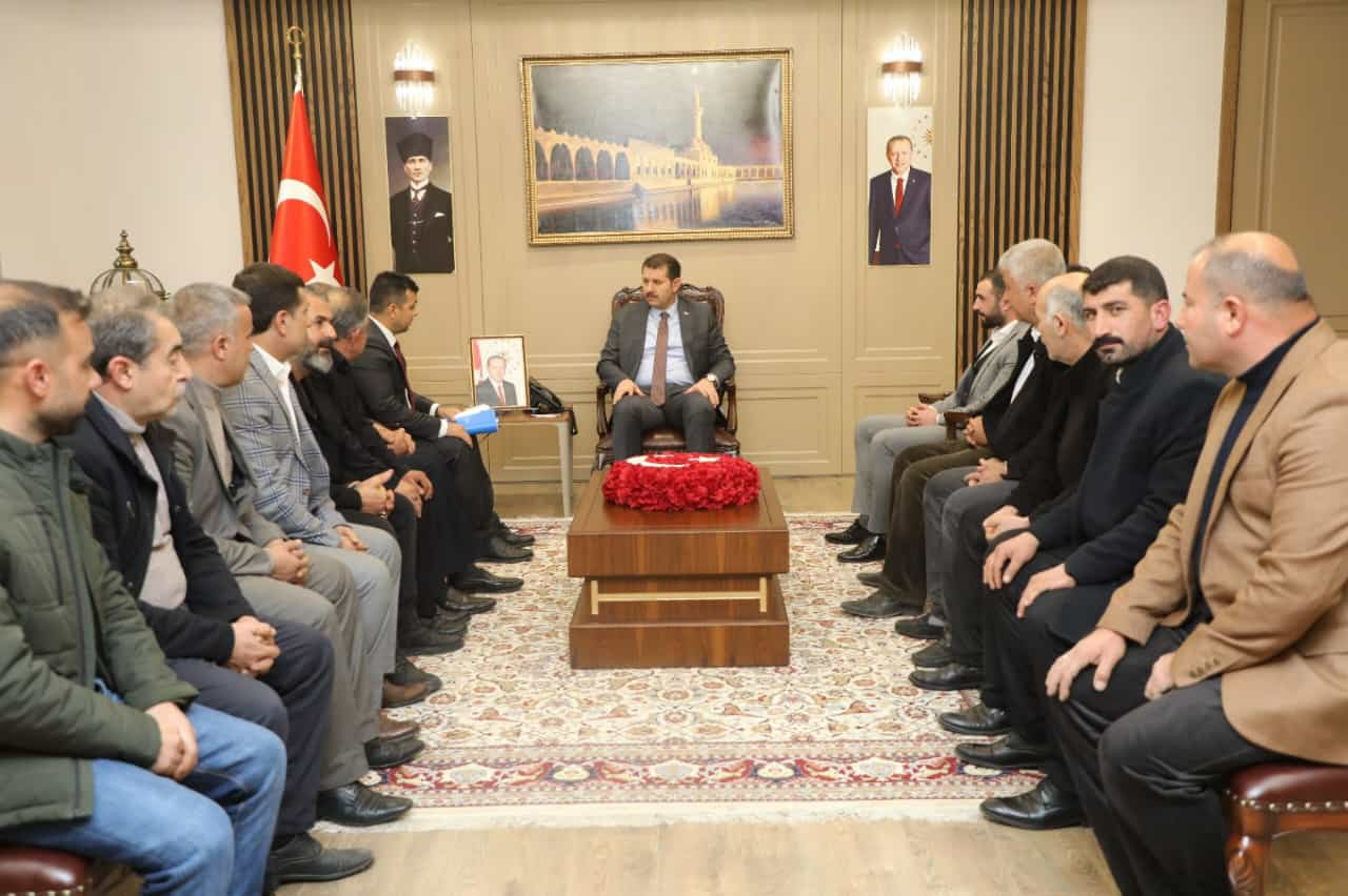 Başkan Polat esnafın sorunlarını Vali Ayhan'a iletti