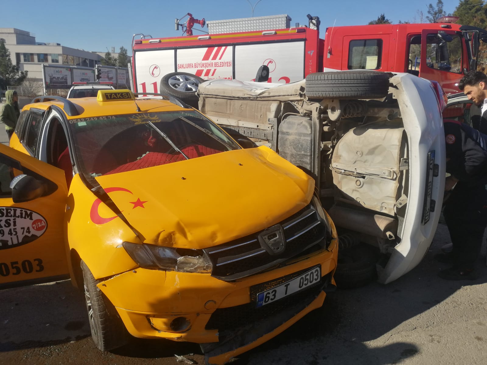 Şanlıurfa'da trafik kazası: yaralılar var