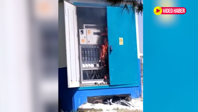 TOKİ konutlarında çıkan trafo yangını, mahalle sakinlerini korkuttu. İtfaiye ekipleri yangını çevredeki buğday tarlalarına sıçramadan kontrol altına aldı.