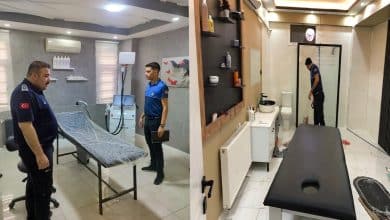 Şanlıurfa’nın Karaköprü ilçesinde, zabıta ekipleri güzellik salonlarını denetlemeye devam ediyor.