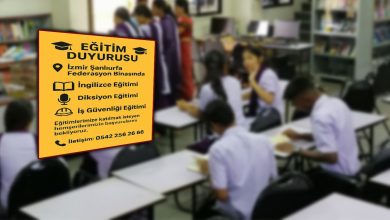 Basmane’de başlatılan eğitimlerde İngilizce, iş güvenliği ve diksiyon dersleri verilecek; program sonunda katılımcılara sertifika dağıtılacak.