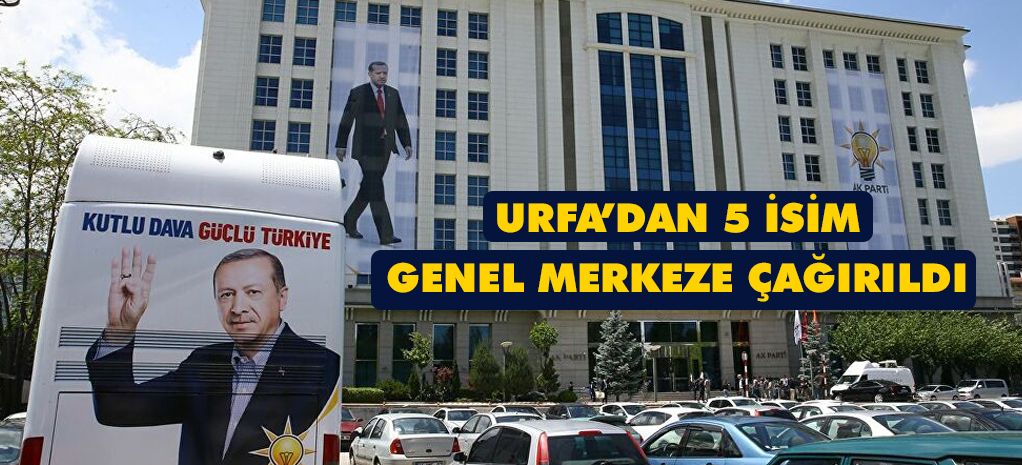 AK Parti Urfa'da başkanını belirliyor